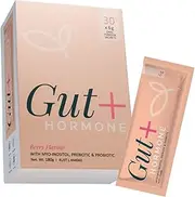 Gut + Hormone: Myoinositol + Methylated Folate + Vit D3 + Preboitic + Probiotic Metabolic & Digestive Health-Reproductive Hormone Support-Immune & Microbiome 30 x 6g Berry Flavoured Sachets