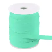55 Yards Double Fold Bias Tape 1/2 Inch Bias Binding Tape, Light Green
