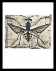 1967 Bernard Buffet Lithograph 49 "Guêpe" Wasp
