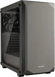 be quiet! Pure Base 500 | Gray | ATX Mid Tower PC Case | Tempered Glass Window
