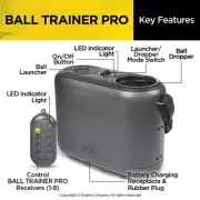Dogtra BALL TRAINER PRO | Remote-Controlled Ball Launcher & Dropper | 100-Yard