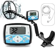 Metal Detectors, MT705-1 Underground Metal Detector Waterproof Adjustable Tracker Detector De Metales Pinpointing Treasure Search for Beach/Gold Hunting
