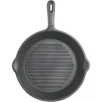 在飛比找ETMall東森購物網優惠-《KitchenCraft》鑄鐵煎烤盤(圓凸紋)