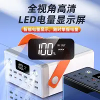 在飛比找蝦皮購物優惠-台灣出貨.20萬mAh行動電源 PD100W 可充筆電 行動