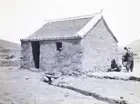 Jo Shui T'ang - hut covering hot sulphur spring Mongolia early 1900s Old Photo