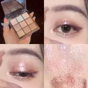 Matte Glitter Makeup Eye Pigments Nude Matte Eyeshadow Palette Eye Shadow