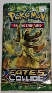 FATES COLLIDE - 1 Booster Pack -XY10 Pokémon- 10 additional game cards - NEW