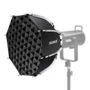 NEEWER 18"/45cm Quick Release Bowens Mount Octagonal Softbox with Honeycomb Grid