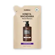 KUNDAL - Honey & Macadamia Nature Shampoo - Refill Pack - 400ml -...