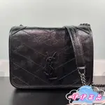 YSL 聖羅蘭 583103 NIKI 迷你鏈條包 翻蓋流浪包 斜挎包 復古包肩背包