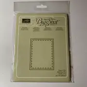 Stampin Up! Sizzix Big Shot Textured Impressions FRAMED TULIPS Folder Paper