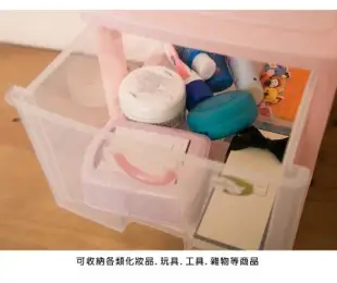 大物收納架二層櫃 抽屜整理箱 收納箱 收納盒 塑膠盒 文具盒 台灣製
