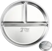 Stainless Steel Plate for Baby Toddler Kids, Montessori Style, Non-Toxic, BPA, S