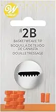 Wilton 2B Basket Weave Tip
