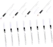 STAHAD 12pcs Eyeliner Pencil White Eye Liner Color Eyeliner Color Pencils Highlighter Liner Pen Eyeliner Brush Applicator White Eye Liners for Women Pencil Highlighter Makeup Pen Eyeliner