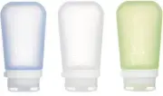 Humangear GoToob TSA Approved Small Refillable Silicone Travel Bottles, large,