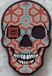 *BRAND NEW* 5.11 TACTICAL CALACHOL PATCH SKULL PVC RARE