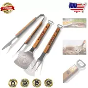 NHL Winnipeg Jets Classic BBQ Set - Premium Grill Tools with Bottle Opener