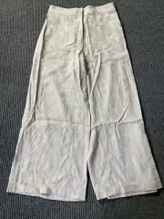 Club Monaco Pants Women’s 4 Light Baby Pink Floral Pattern Elastic Back Pockets