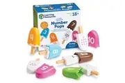 Learning Resources Smart Snacks Number Pops - 20 Pieces, Ages 2+,Toddler Number Learning Toys, Preschool Math Games, Fine Motor Toys, Numbers for Kids