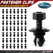 50x Nylon Splash Sheild & Rocker Moulding Push-Type Retainer for Audi Volkswagen (for: Audi)