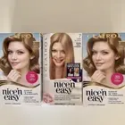 Clairol Nice n Easy Dark Blonde 7 Permanent Hair Color Dye Gray Coverage Lot x3