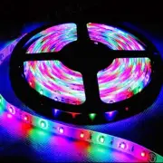 5M 20M 3528 RGB LED Strip Lights 44Key Controller 12V Power Supply Adapter