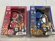 New 2 Pack Altec Kid Safe Wired Over-Ear Headphones Hearts &/Or Sports Fast Ship