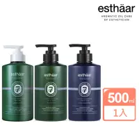 在飛比找momo購物網優惠-【Esthaar 愛絲卡】韓國植萃精油洗護髮500ml(健髮