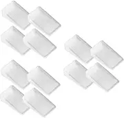 BELLIFFY Home Improvement Diy 12 Pack Furniture Leveling Shims Stabilize Level Made of Strong Pvc Material
