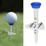 Plastic Golf Tees Adjustable Height Golf Tee with Scale Outdoor