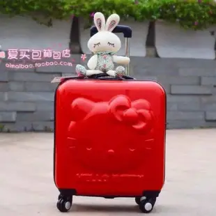 🧮鐵算盤💰 Hello Kitty凱蒂貓子母👍正品⭐️旅行箱20吋（9成新）❤️特惠價