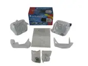 Poly-Planar MA-840 2'' Subcompact Marine Box Speakers (White) New-Old-Stock
