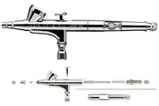 Iwata Gravity Air Brush High Precision HP-B Plus 0.2mm HP.BP