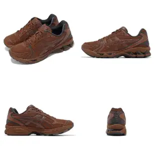 【asics 亞瑟士】休閒鞋 GEL-Kayano 14 男鞋 棕 灰 Earthenware Pack 千禧跑鞋 亞瑟士(1203A412200)