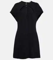 [Stella McCartney] Stella McCartney Keyhole minidress AU 6 black