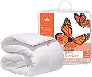 Canadian Down & Feather Co. - All Season Weight 625 Loft White Down Duvet Double Size Doona - 360 TC Shell 100% Cotton 180 GSM Quilt - Filled in Canada