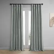 HPD Half Price Drapes Faux Silk Blackout Curtains 108 Inches Long for Bedroom...