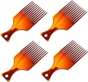 Healeved Oil Hair Comb for Men Styling Wide Tooth Brush Set Hairdressing Tool Portable Size