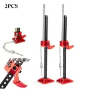 2Pcs Metal Lift Jack Slideable Jack For Axial RC4WD 1/10 RC Rock Crawler Car