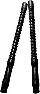 Battle Ropes, 2Pcs Battle Ropes for Home Gym, Thickened & Double-Layer Spring Exercise Rope with Anti-Slip for HIIT Workouts, Cardio Training, Fitness Equipment