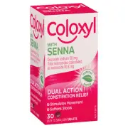 Coloxyl with Senna 30 Tablets