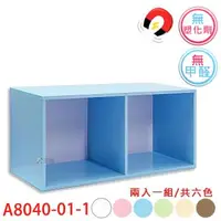 在飛比找森森購物網優惠-【正陞/南亞塑鋼家具】DIY組合櫃【A8040-01-1空箱