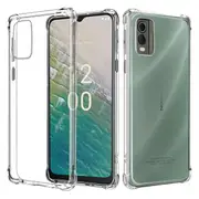 For Nokia C32 Case Shockproof Tough Air Cushion Gel Clear Transparent Heavy Duty Case Cover