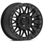 Valor V08 Beadlock 15X7 ATV/UTV Wheel - Satin Black (4/137+4/156) +30mm