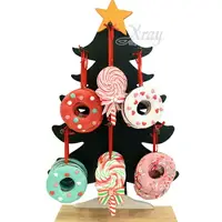 在飛比找樂天市場購物網優惠-陶製甜甜圈吊飾(4款-隨機出貨)，聖誕節/掛飾/陶器/手作/