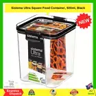 Sistema Ultra Clear Tritan 920mL Food Storage BPA Free Container Airtight NEW AU