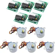 5pair 28BYJ-48 ULN2003 Stepper Motor ULN2003 Driver Module with Cable