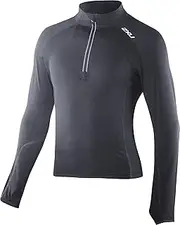 [2XU] Men's 3/4 Zip Thru Running Top