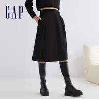 在飛比找蝦皮商城優惠-Gap 女裝 A字中長裙-黑色(836312)